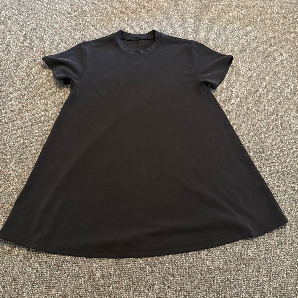 Lululemon All Yours Tee Dress Athleisure A-Line Short Sleeve Women's Size M